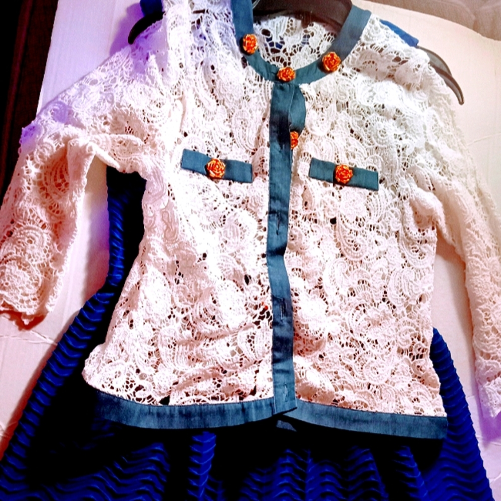Lace jacket; never used
